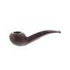 Shell Briar Pipe GP3 Bent Rhode with Black Jasper