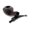 Shell Briar Pipe GP3 Bent Rhode with Black Jasper - Image 2