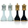 Large Persian Set, Gold-Silver Solid Brass and Decoated wood - Image 2