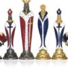 Renaissance Metal Set, Hand Painted