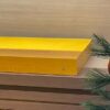 Backgammon Game Box Fruit Yellow Sycamore - Image 3