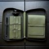 Leather series - od green cigar travel case - Image 2