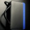 Dri carbon series - Blue carbonfiber design travel case - Image 2