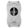 V-CUT SILVER CARBON FIBER