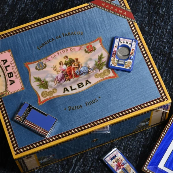 Flor de Alba - 110 Cigars blue Sycamore - Image 3