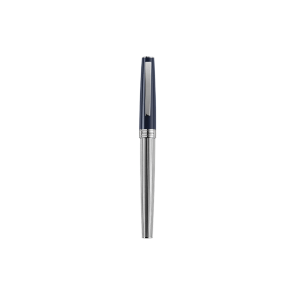 Armonia Duetto Fountain Pen, Steel, Dark Blue Medium