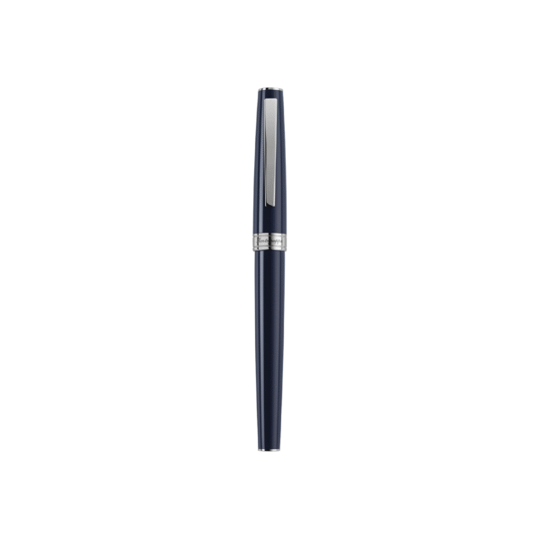 Armonia Fountain Pen, Steel, Dark Blue Medium