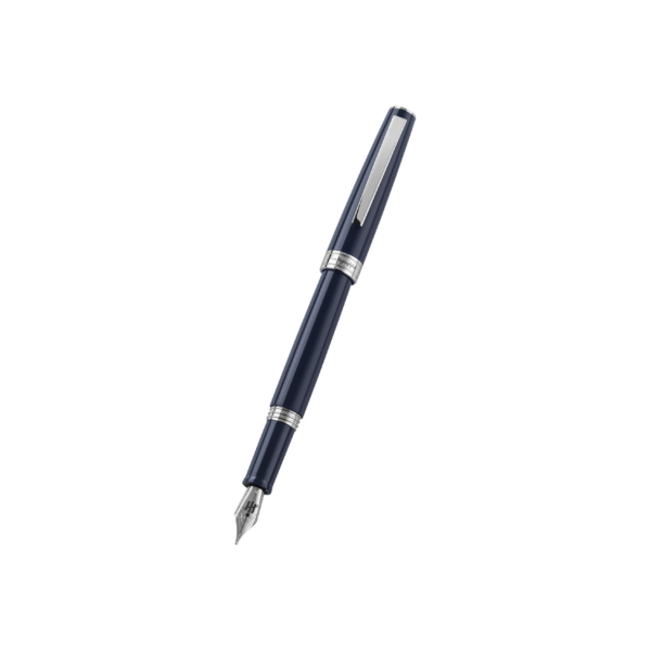 Armonia Fountain Pen, Steel, Dark Blue Medium - Image 3