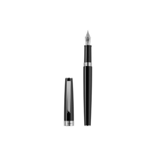 Armonia Fountain Pen, Steel, Black Medium - Image 4