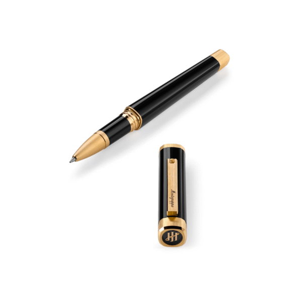Quattro Rollerball Pen, Yellow Gold IP - Image 3