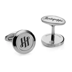 Classico Ambigram Cufflinks, Steel