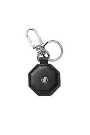 Otto Keyring, Black Saffiano