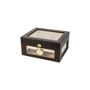 Cigar Humidor Ebony matte finish