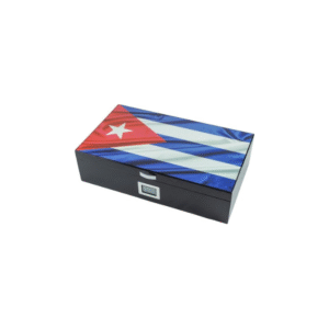 Humidor Cuba Flag