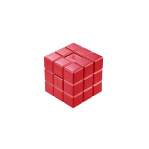 Heritage cube lighter Red