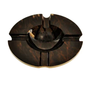 Obsidian Ashtray- 4 cigars