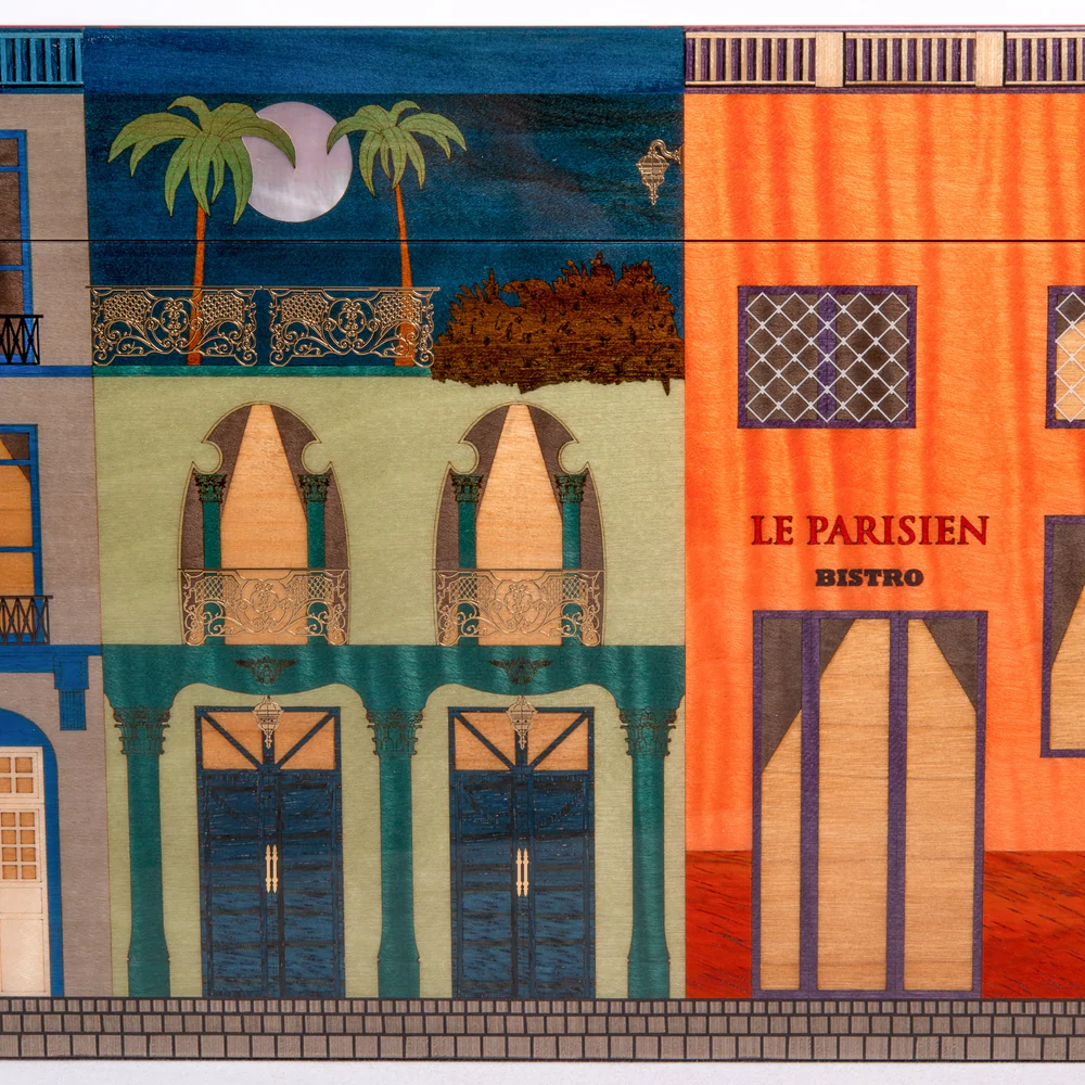 Cigar Humidor - Le Parisien By Night - Image 3