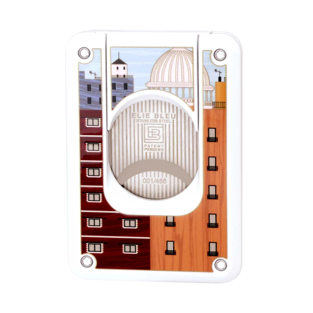 Double Blade Cigar Cutter Casa Cubana White - Image 2